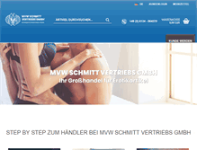 Tablet Screenshot of mvw.de